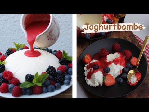 Joghurtbombe / das beste Dessert im Sommer / einfache Zubereitung