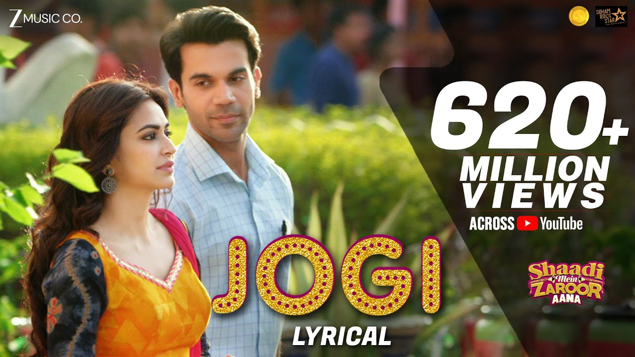 Jogi - Lyrical | Shaadi Mein Zaroor Aana | Rajkummar Rao, Kriti Kharbanda | Arko ft Aakanksha Sharma