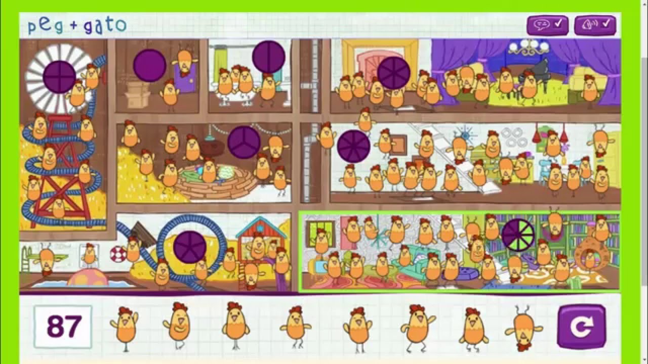 #JOGO: 3 - Peg + Gato - O Galinheiro