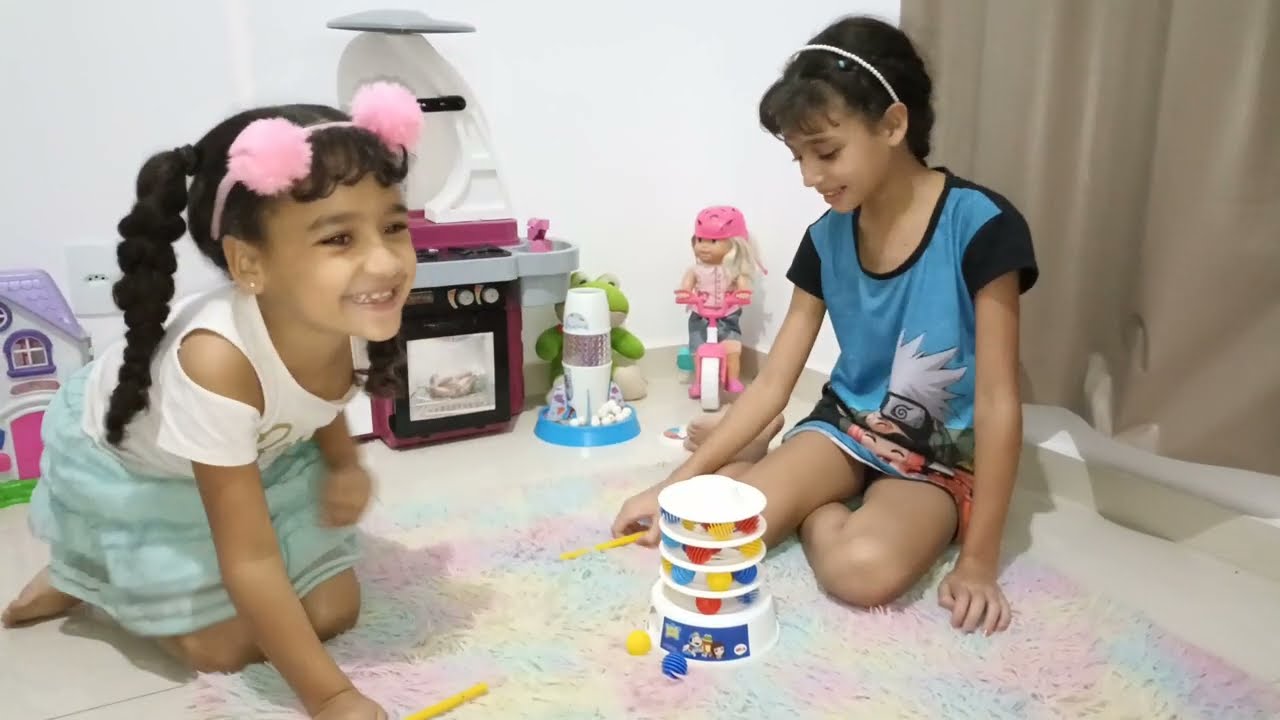 Jogo da vareta e avalanche. #viral