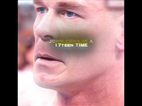 John Cena 17 Time World Champion Edit | Passo Bem Solto - (slowed) ATLXS
