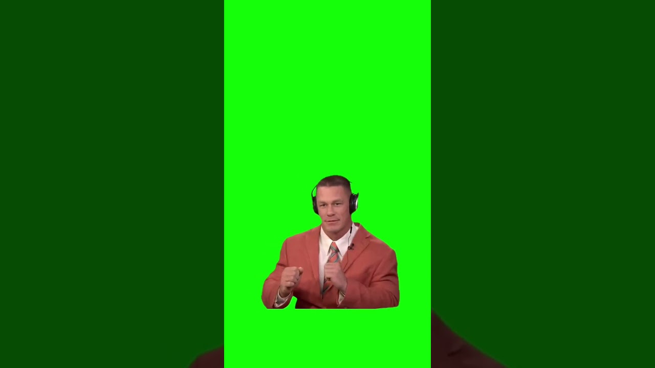 John Cena Dancing TikTok Meme | Green Screen