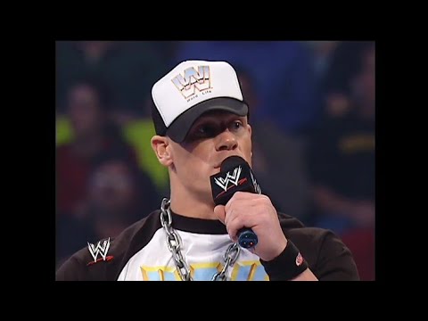 John Cena performs a holiday rap (Big Show Vs Orlando Jordan) 12/18/2003