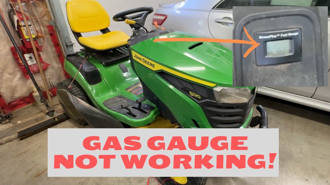 John Deere LCD Gas Gauge not Working? How to fix it, S-100 series, S110, S120, S130, S140