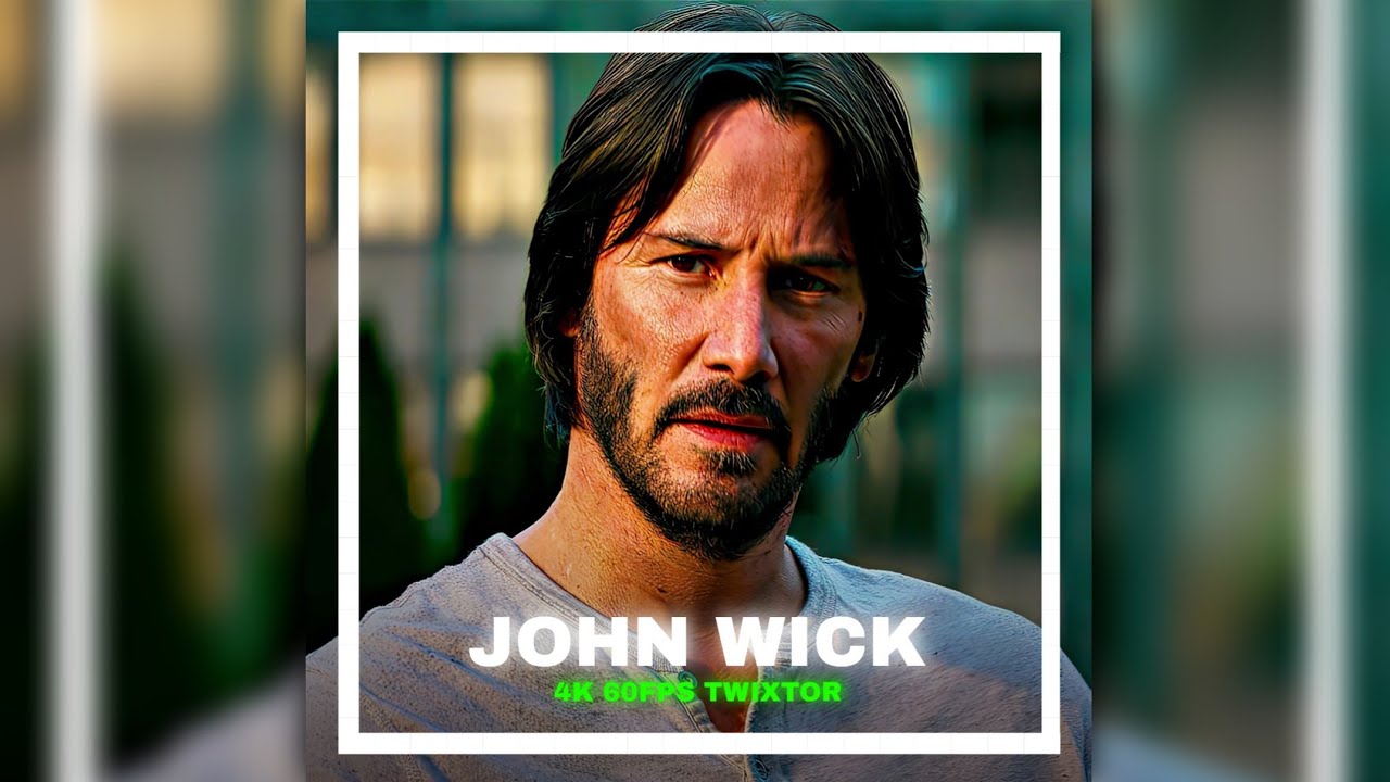 John Wick 4K Scene Pack || 4K 60fps Twixtor || John Wick Chapter 2 || Keanu Reeves || Part-1