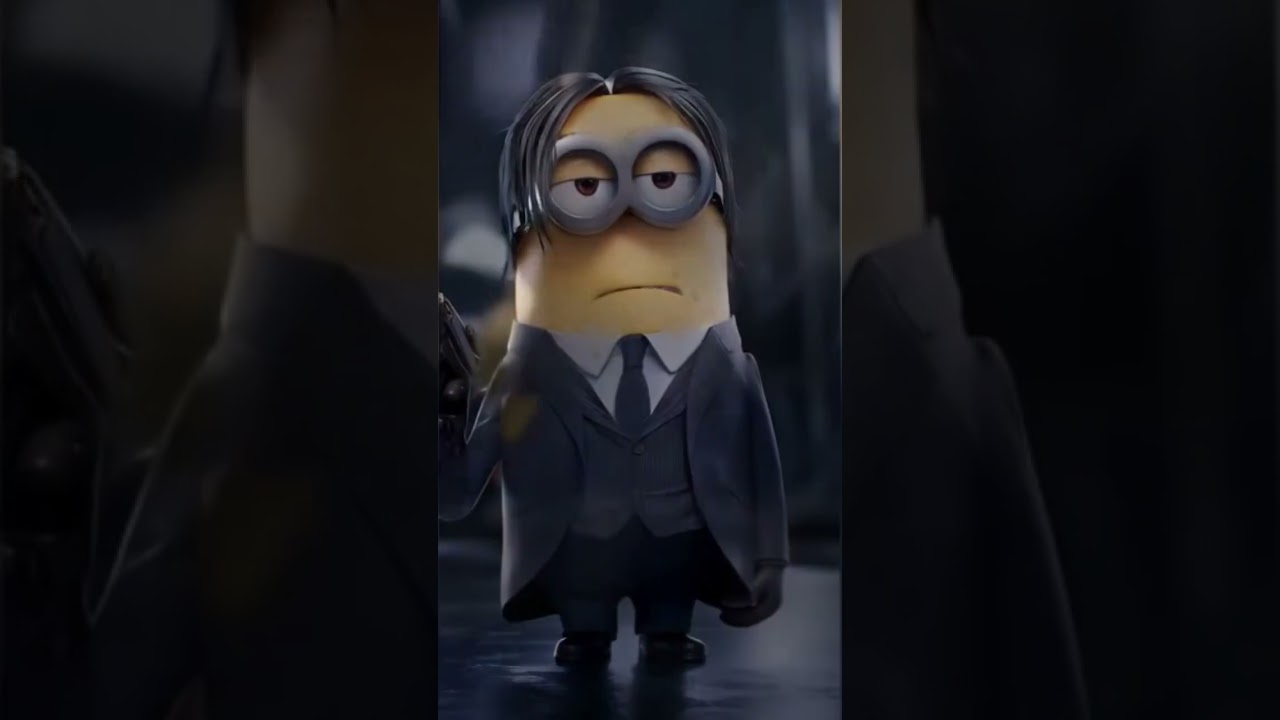 John wick clone as a minion|| #johnwick #minion