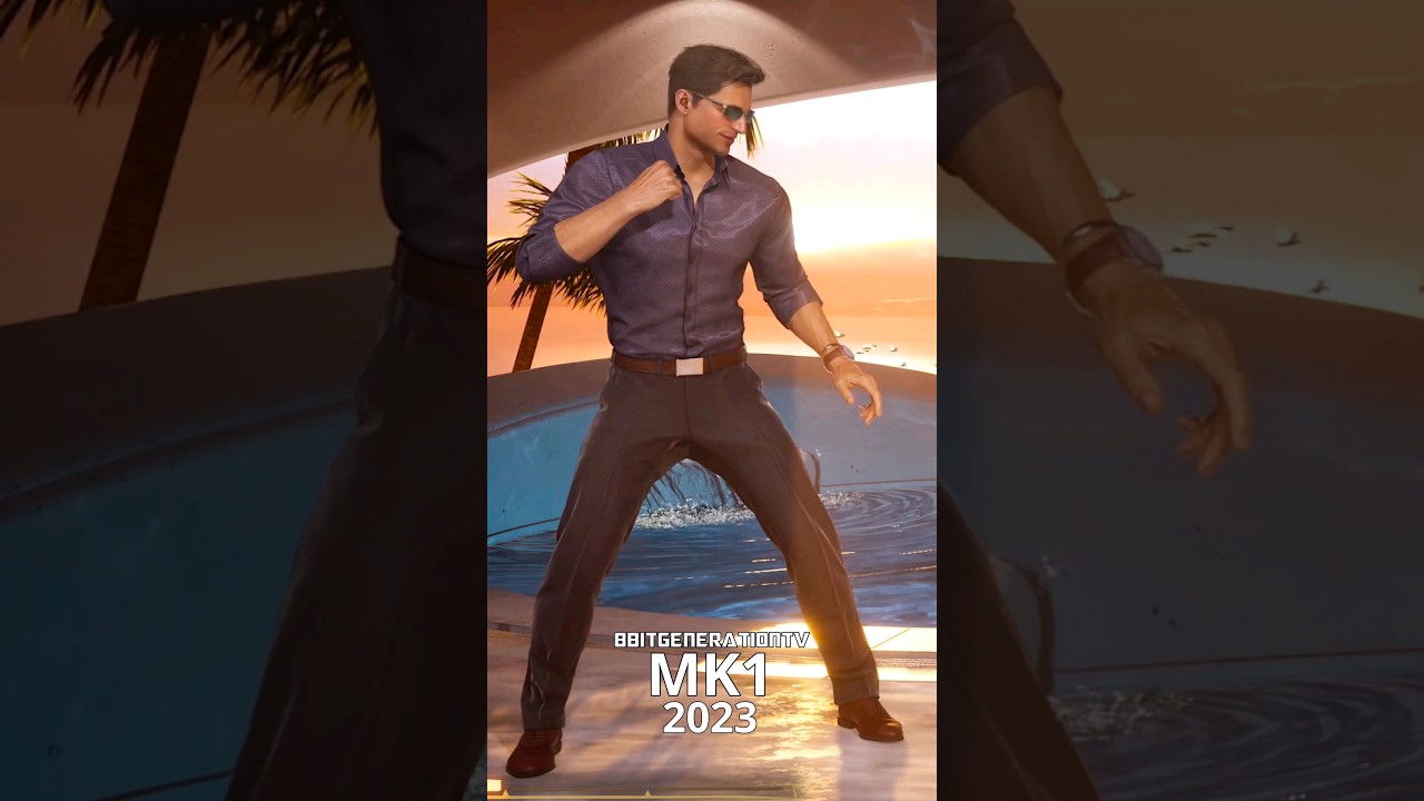 Johnny Cage MK to MK1 (1992-2023) Evolution - MORTAL KOMBAT