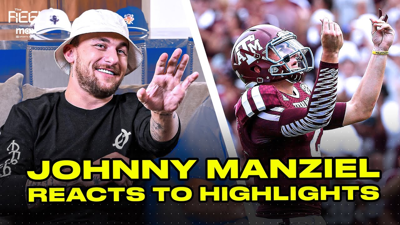 Johnny Manziel Reacts To Johnny Manziel Highlights!