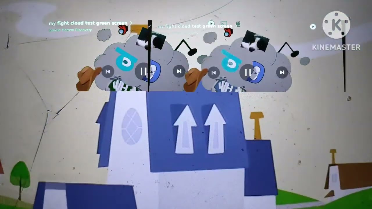 Johnny Test Fight Cloud