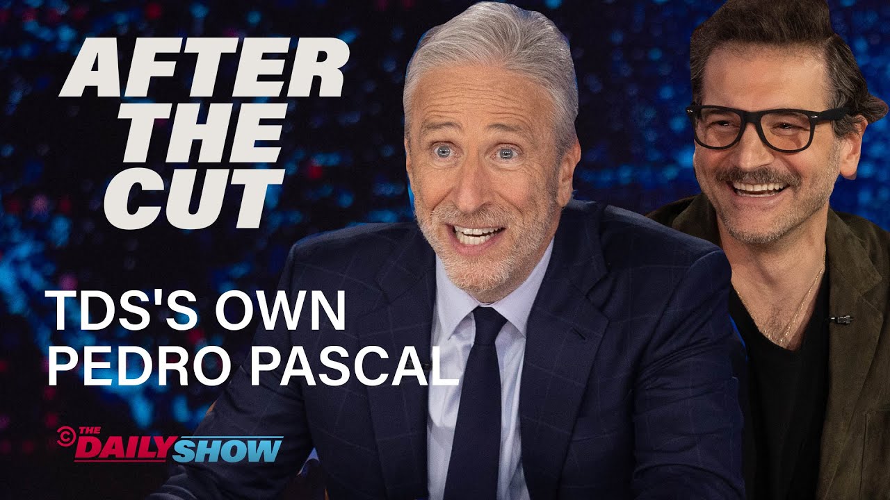 Jon Stewart Chats with Pedro Pascal Look-alike & TDS Staffer George Gountas | The Daily Show