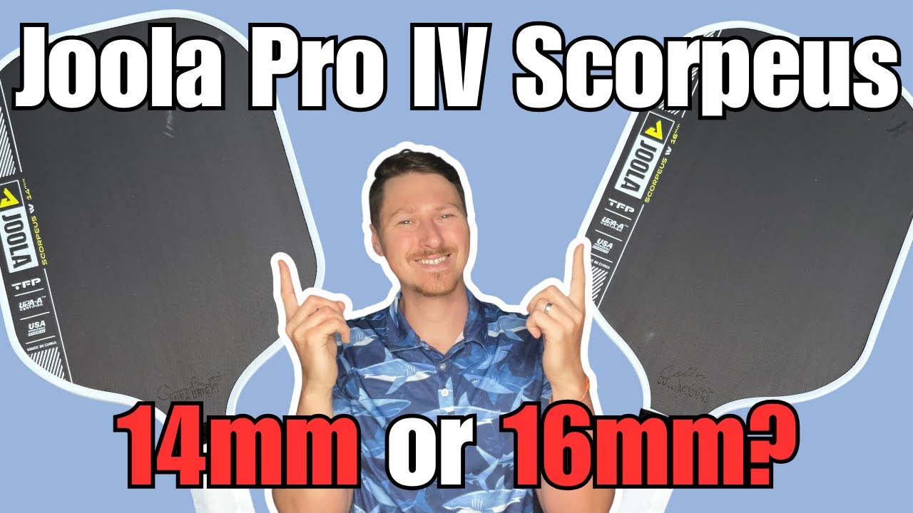 Joola Pro IV Scorpeus First Impressions: Is the 14mm or 16mm Better for You?
