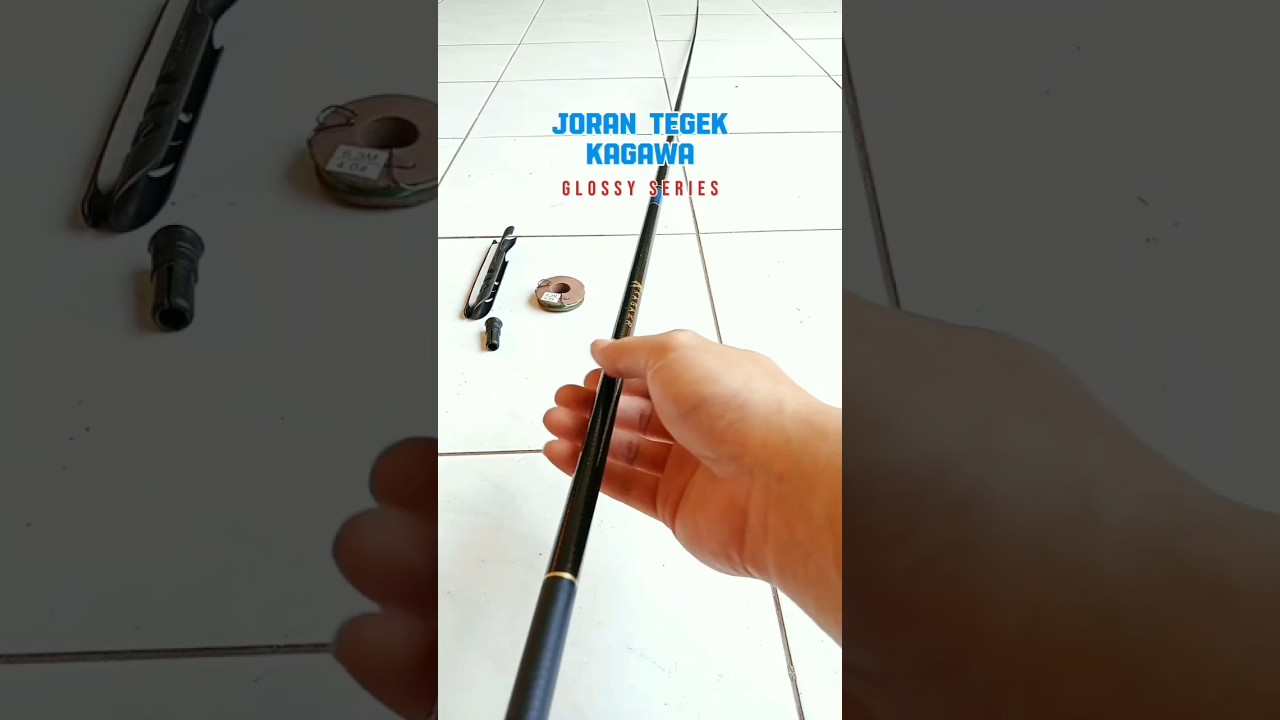 Joran Tegek Kagawa Full Set tinggal Pakai #fishingrod