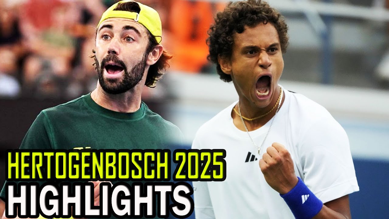 Jordan Thompson vs Gabriel Diallo R2 Highlights | Hertogenbosch 2025