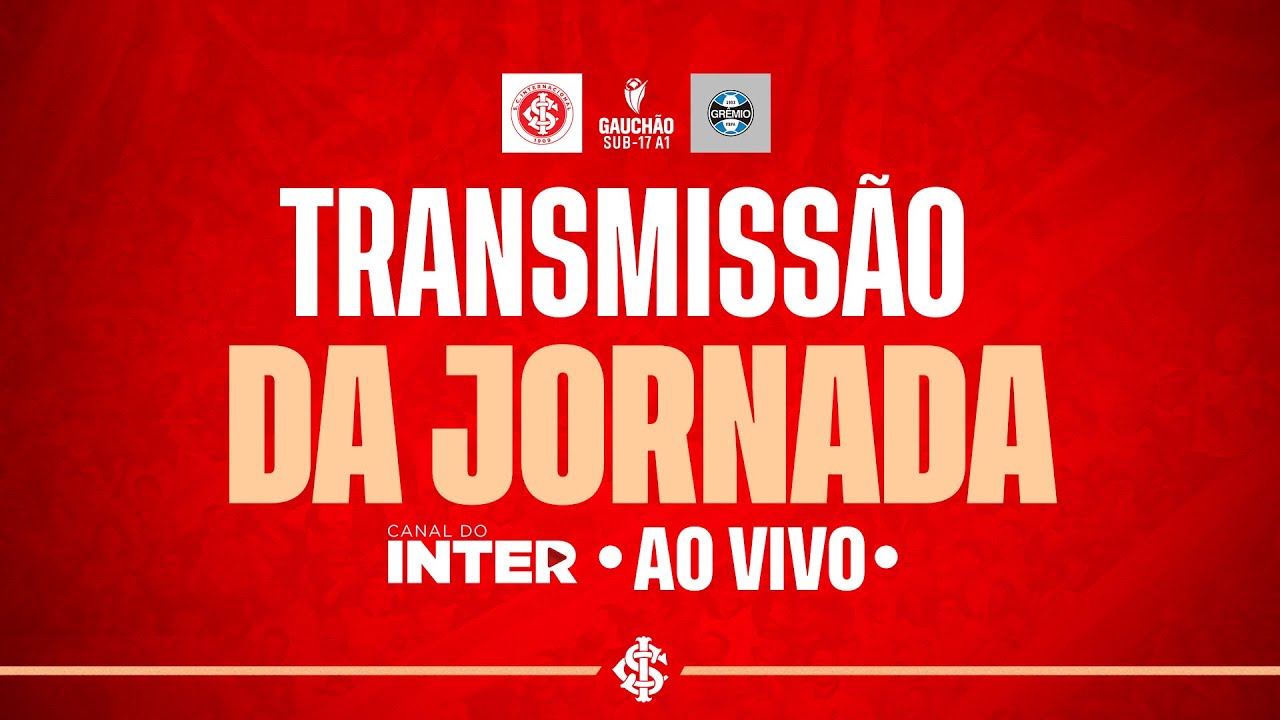 JORNADA ESPORTIVA EM IMAGENS | Internacional x Grêmio | Gauchão Sub-17 - 28/06/2025