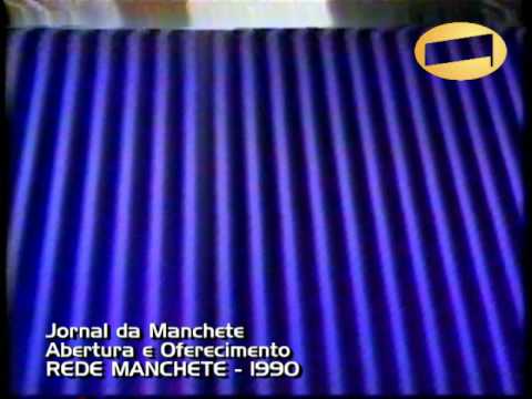 Jornal da Manchete Abertura 1990