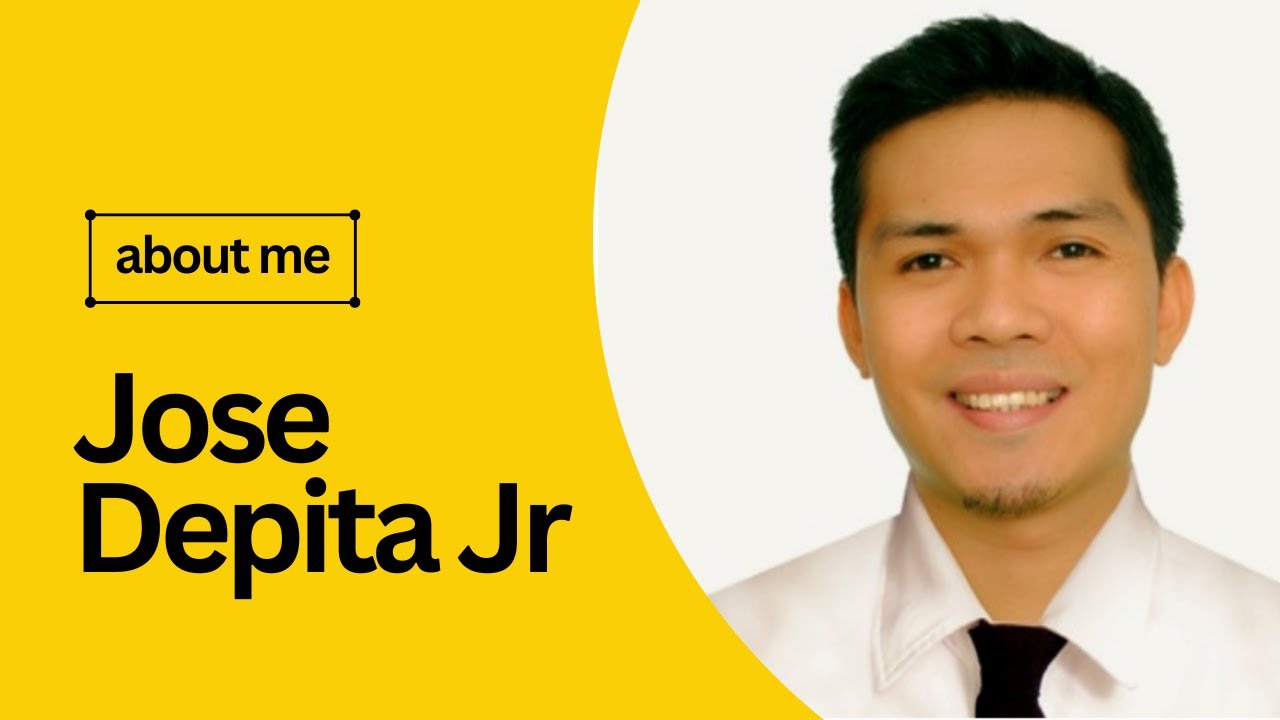 Jose C  Depita Jr Tutlo Introduction Video