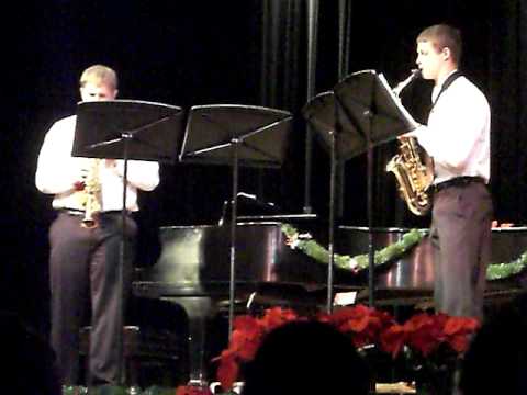 Josh Buckrucker and AJ Catuchi Playing Mozart Sonata K 292