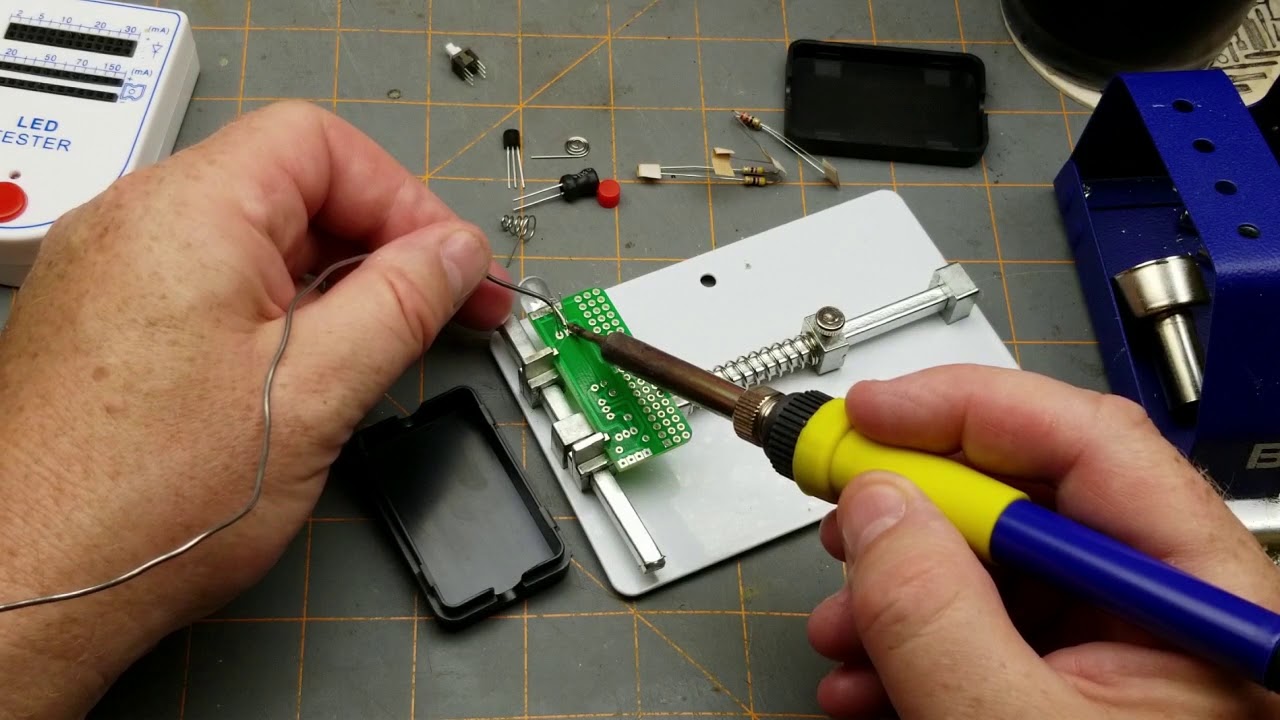 joule thief flashlight kit build