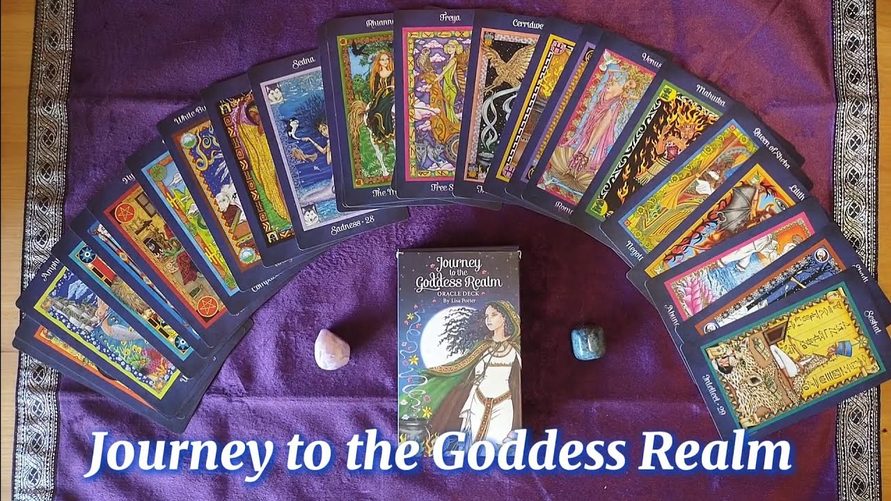Journey to the Goddess Realm Oracle | Deck Unboxing and Flip Through