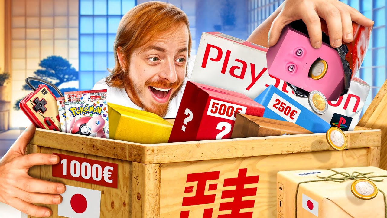 J'ouvre des colis mystères GEEK du JAPON !