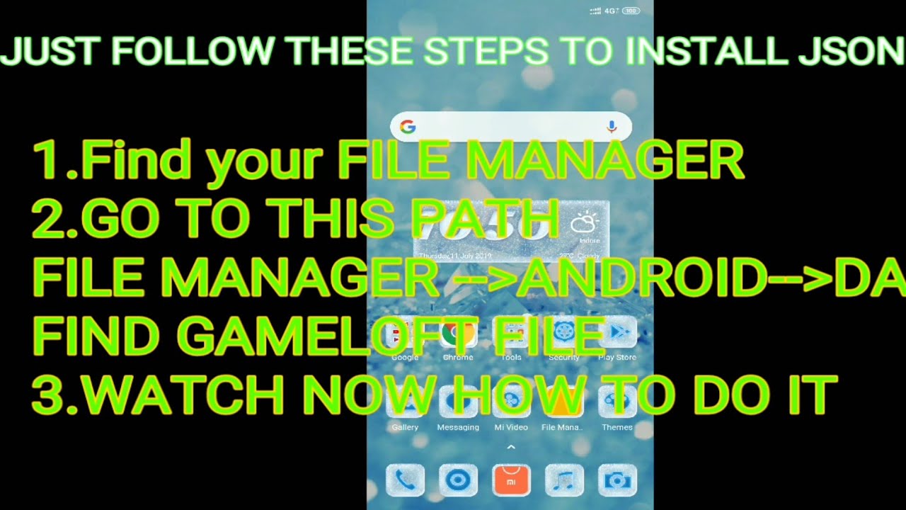 JSON HOW TO INSTALL ANY MC5(MODERNCOMBAT:BLACKOUT) JSON APK