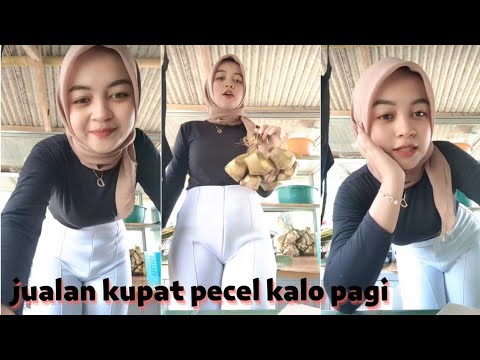 Jualan Live Pecel Kupat Lepet Yg Jual Gak Bikin Sepet