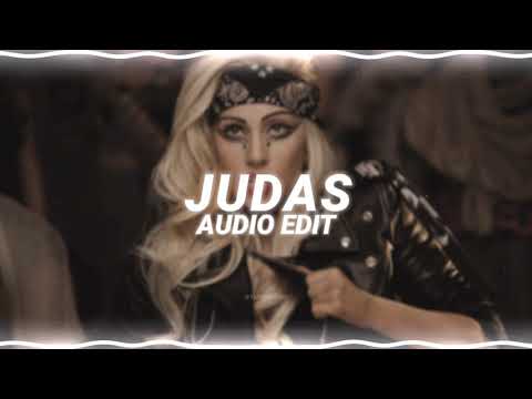 judas - lady gaga [edit audio]