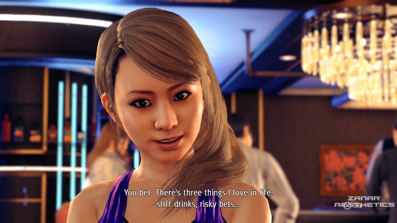 JUDGMENT - Yagami Picking Up Hot Girl At Bar