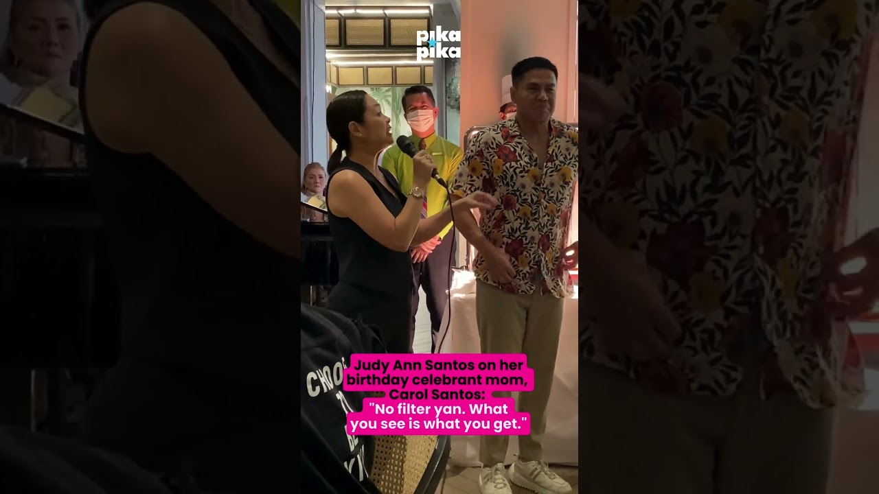 Judy Ann Santos on her birthday celebrant mom, Carol Santos | #MommyCarolSantosAt77