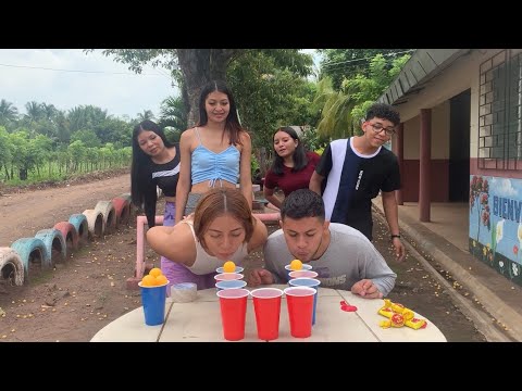 Juego de vasos más divertido con @gersonalexisleonorcontreras 😂