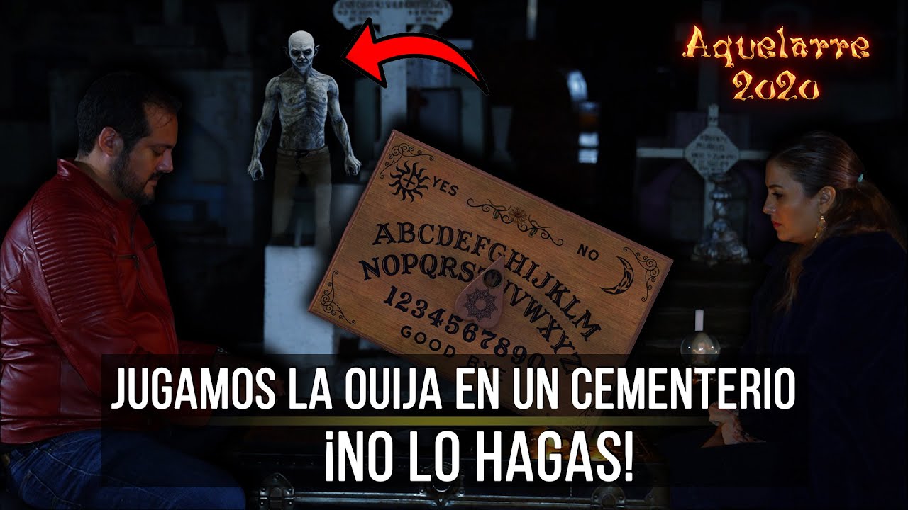 Jugamos Ouija en un Cementerio ¡No lo hagas!