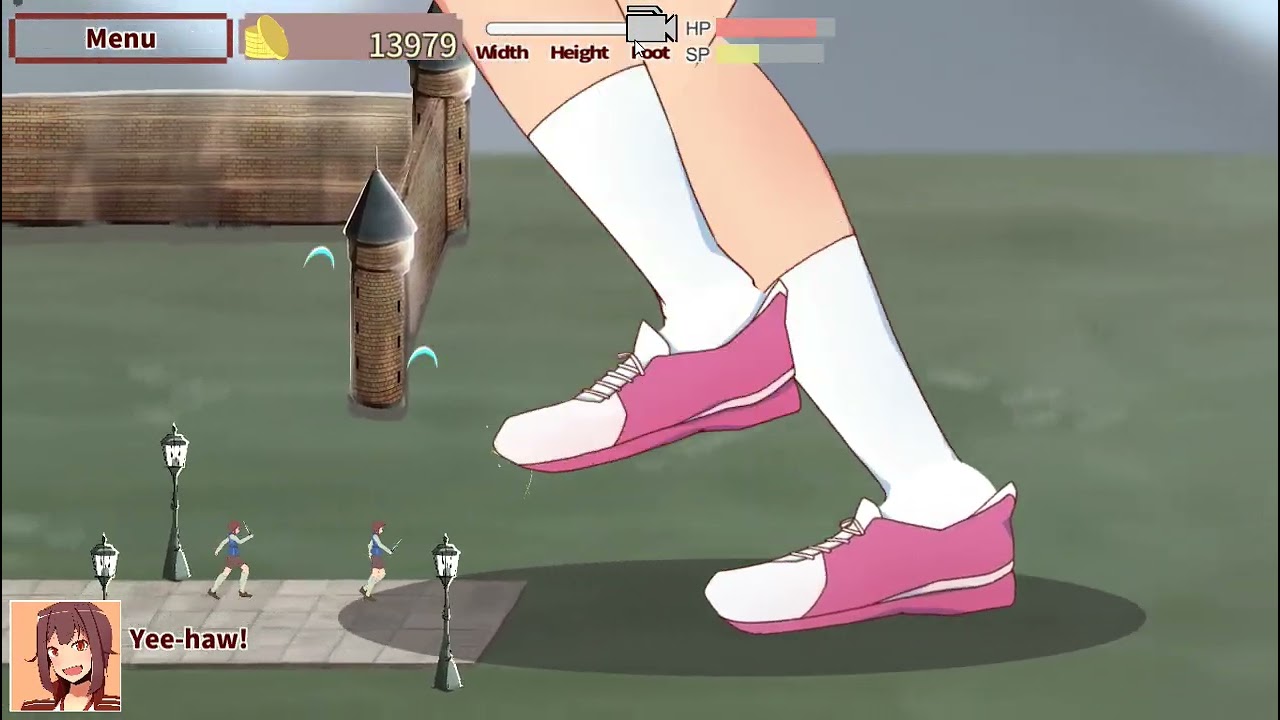 Jugando UCOP (Giantess game) (not my game)