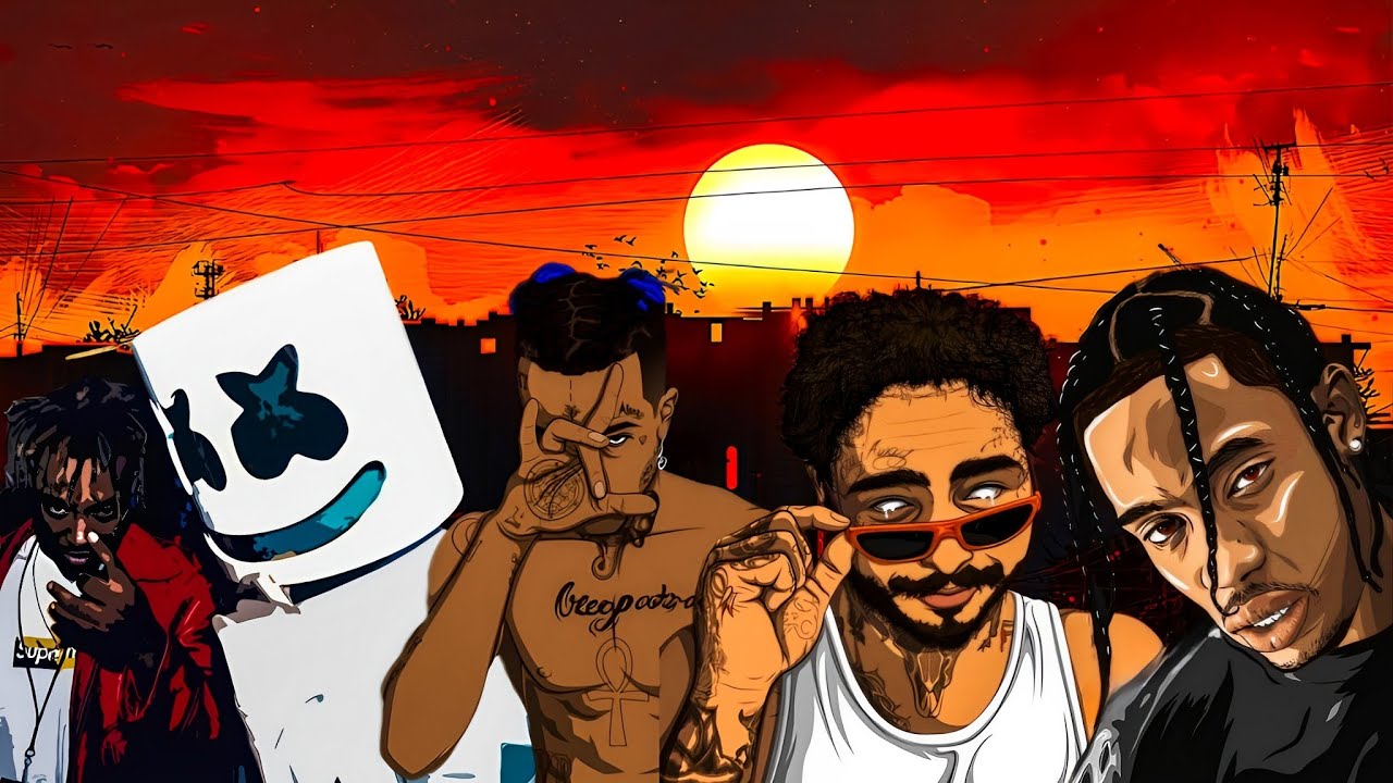 Juice WRLD ft. Post Malone & Travis Scott, Marshmello, XXXTENTANCION - Come & Go REMIX 2024