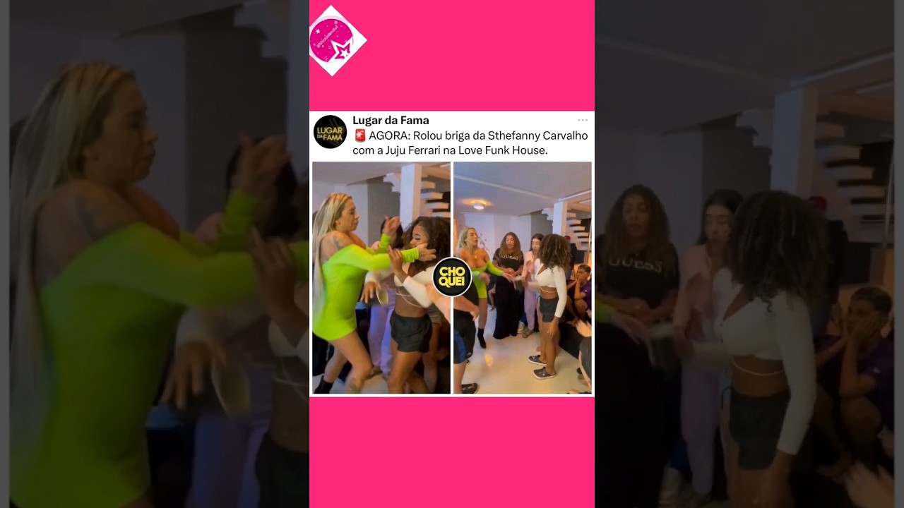 Juju Ferrari briga com Stefany  saíram no tapa #famosos #shorts #short #shortsviralvideo #fofoca
