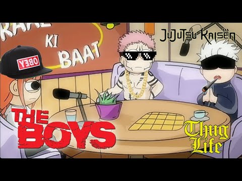 jujutsu kaise The Boy's 😎 Cool Moment Gojo and Sukuna 😈 [Thug Life]