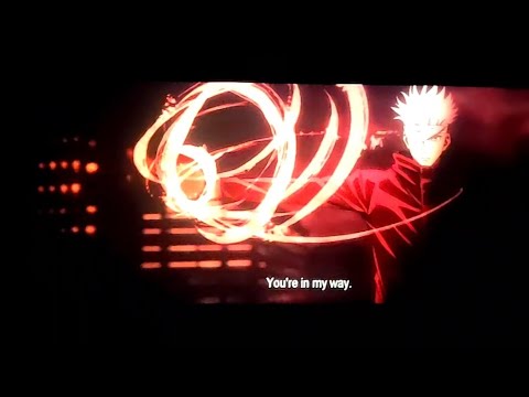 jujutsu kaisena 0 gojo satoru using power theatre reaction in india🔥