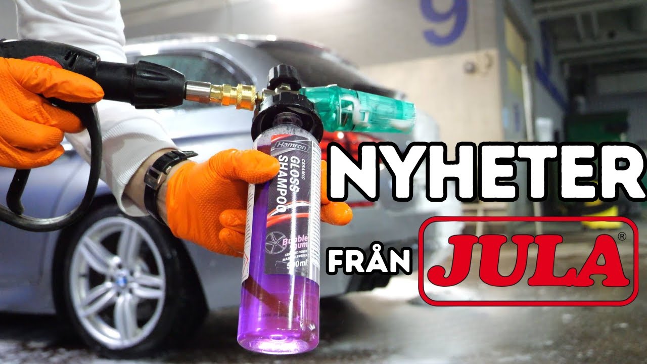 Jula har nytt bilvårdssortiment!