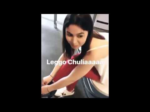 Julia Barreto Nasilipan Kaka Skating
