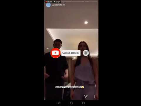 Julia Barreto walang BRA habang nagtitiktok