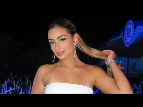 JULIA PUZZUOLI WEARS A SHORT DRESS AND HIGHLIGHTS HER GREAT BODY!