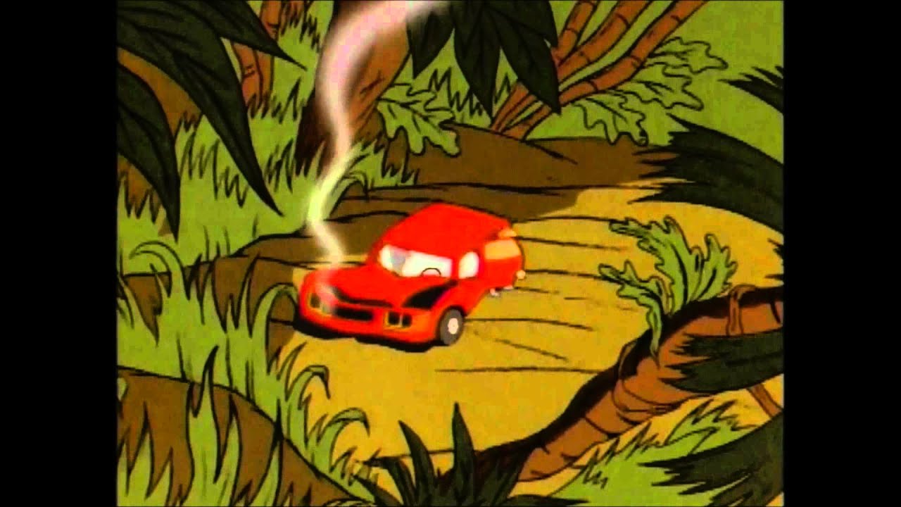 Jumanji Airbag Crash
