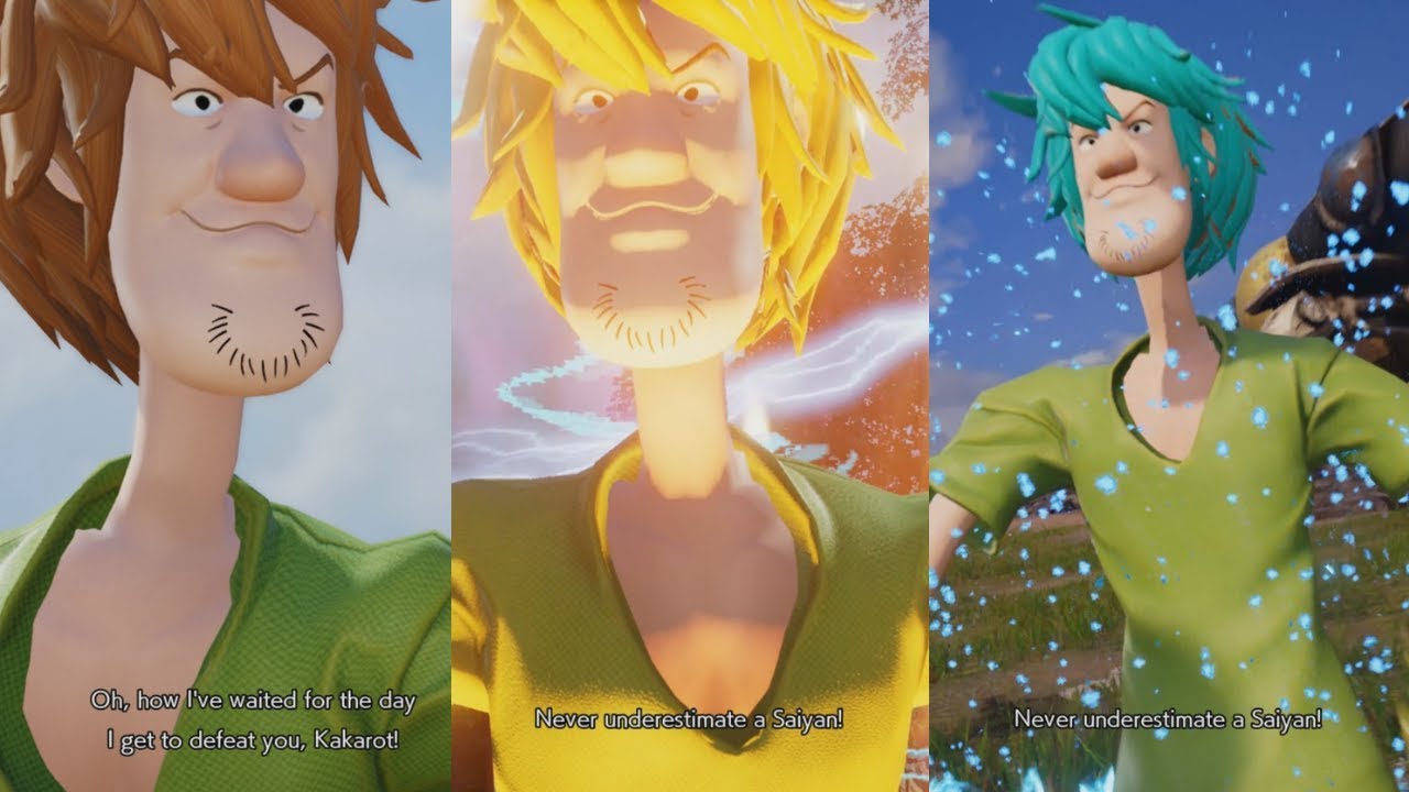Jump Force PC - Shaggy from Scooby Doo (English Voice) Mod Gameplay 1080p 60 FPS
