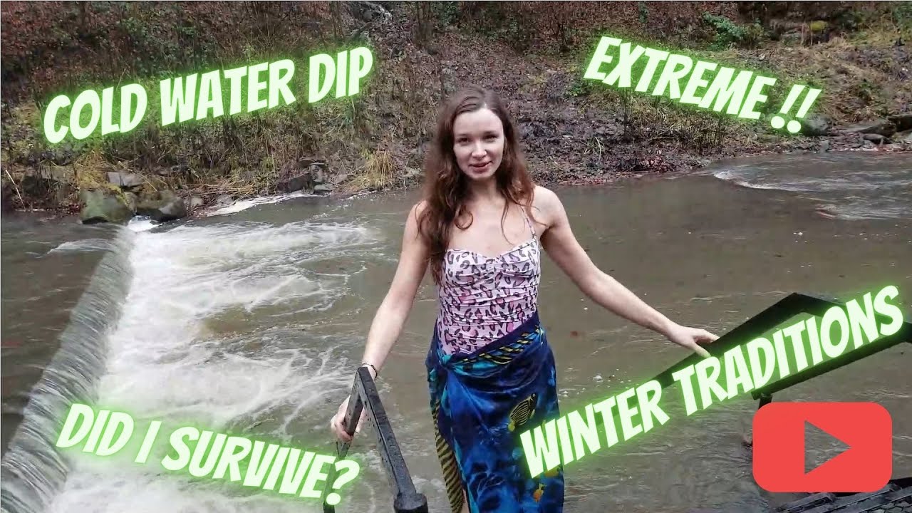 Jump into icy water for Epiphany I Cool things about Ukraine