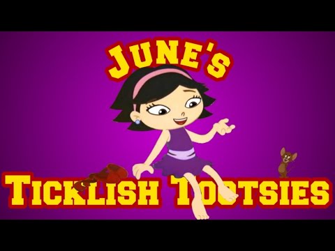 June's Ticklish Tootsies