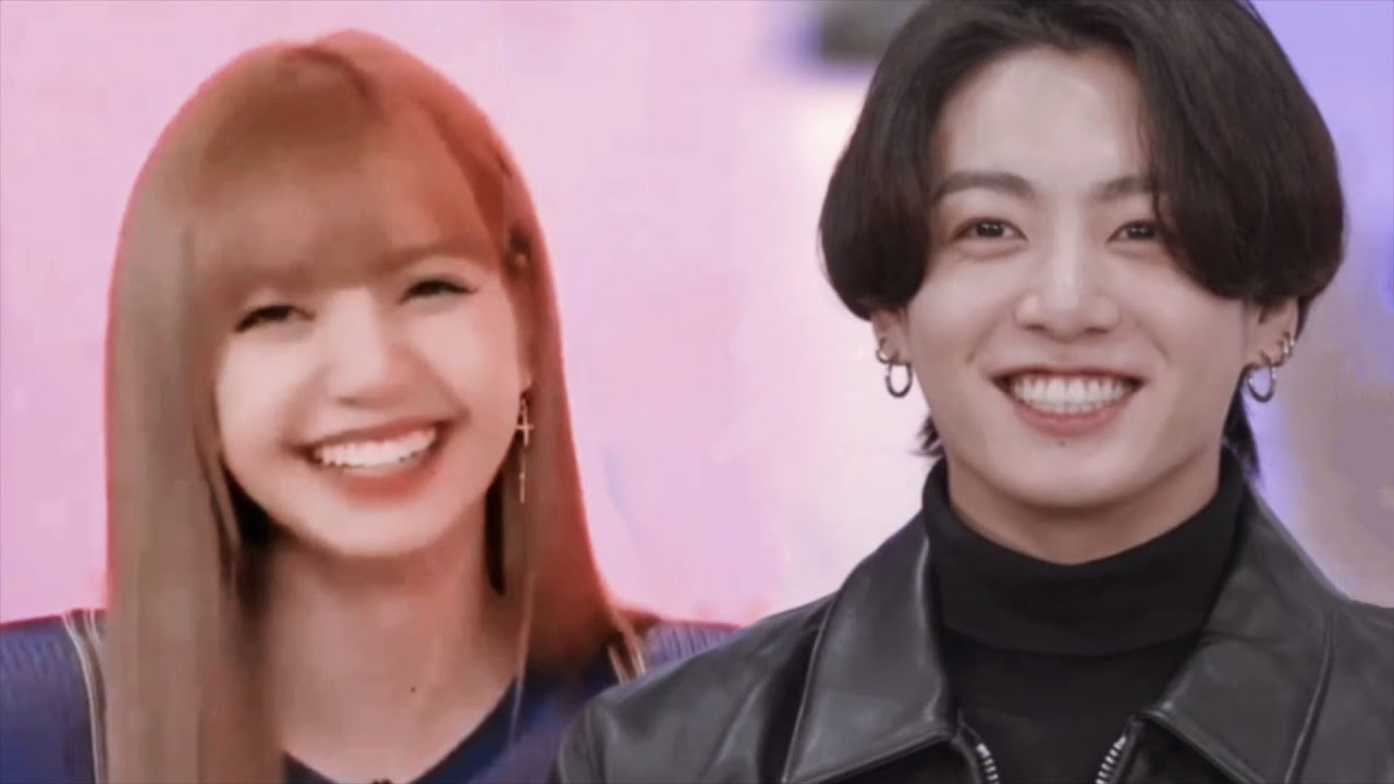 jungkook and lisa as each other; lizkook moments