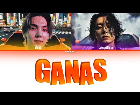 Jungkook, Suga (IA) - GANAS (Color Coded Lyrics)