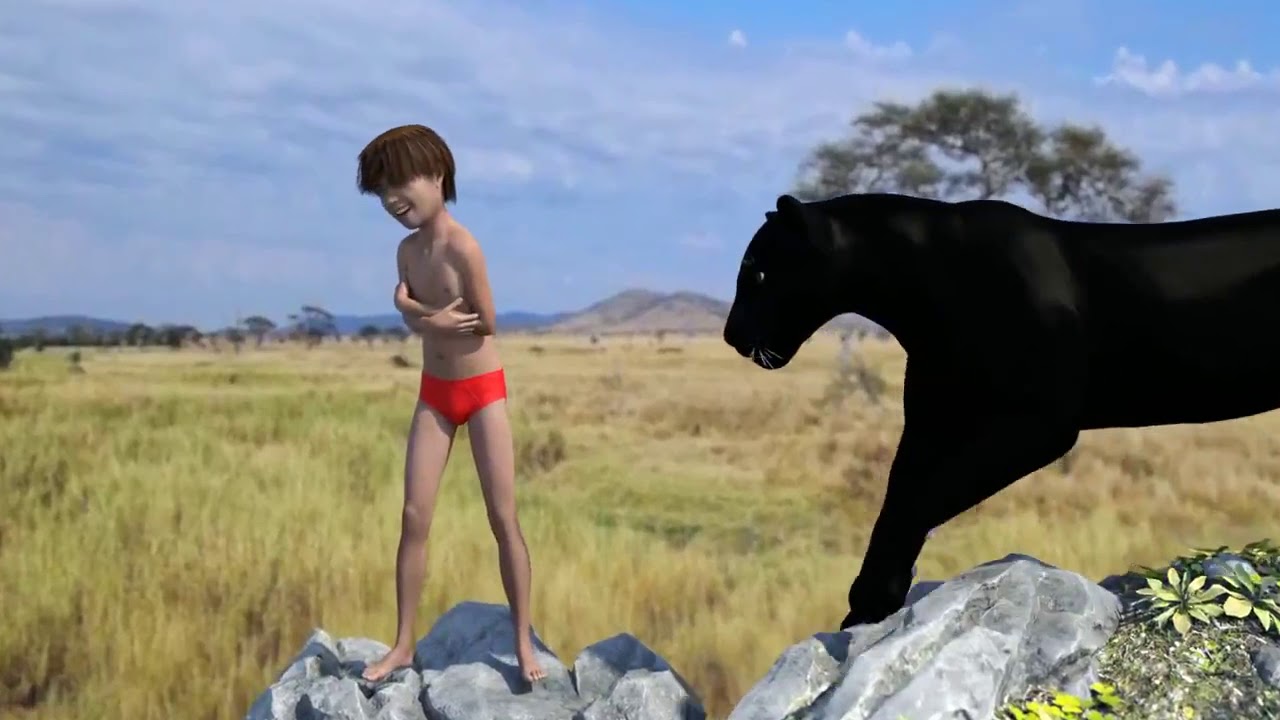 Jungle Book Wedgie - 3D