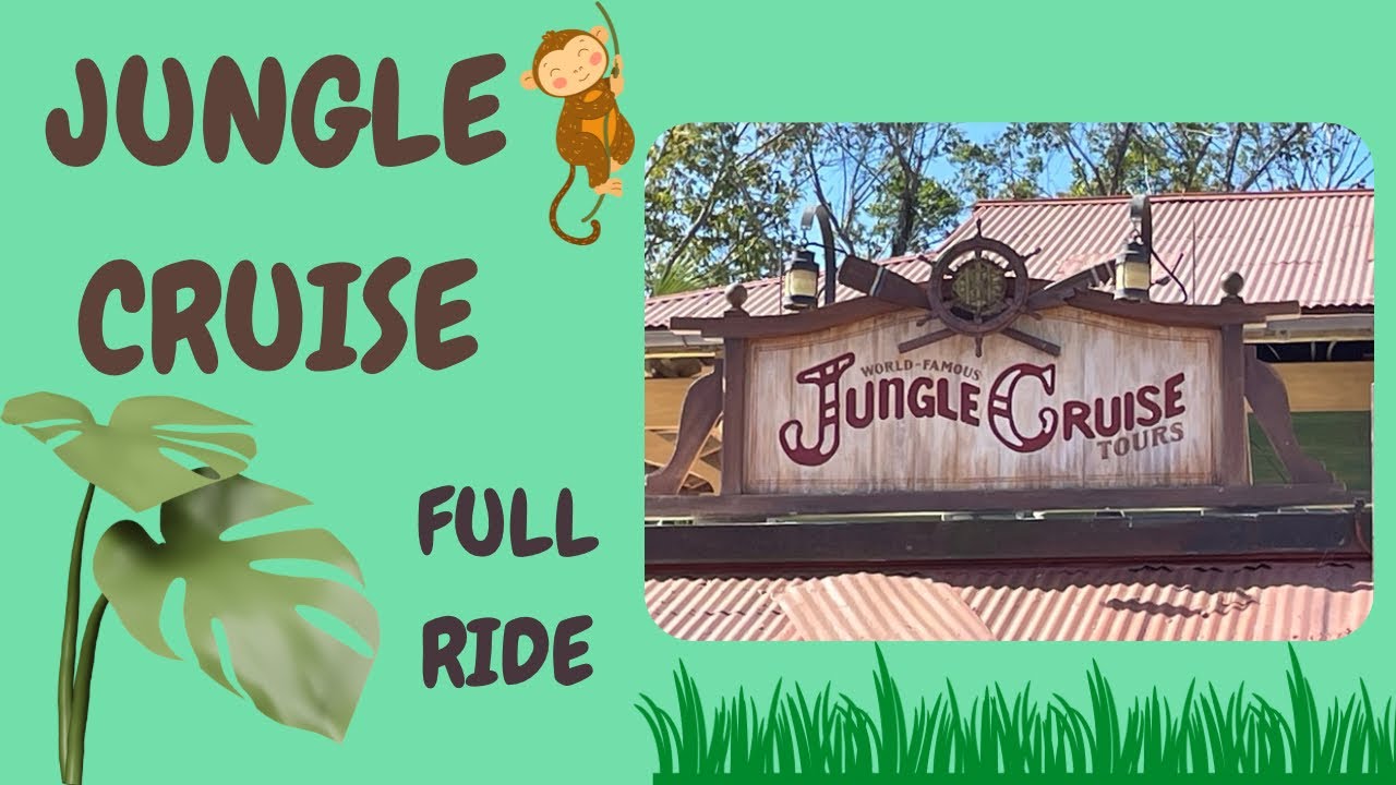 Jungle Cruise Full Ride POV - Magic Kingdom April 2025