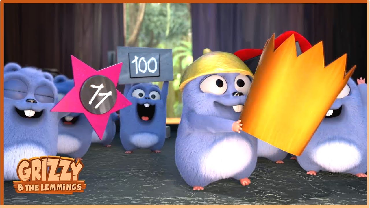 Jungle Rhythm | Grizzy & the lemmings | 🐻🐹 Cartoon for Kids