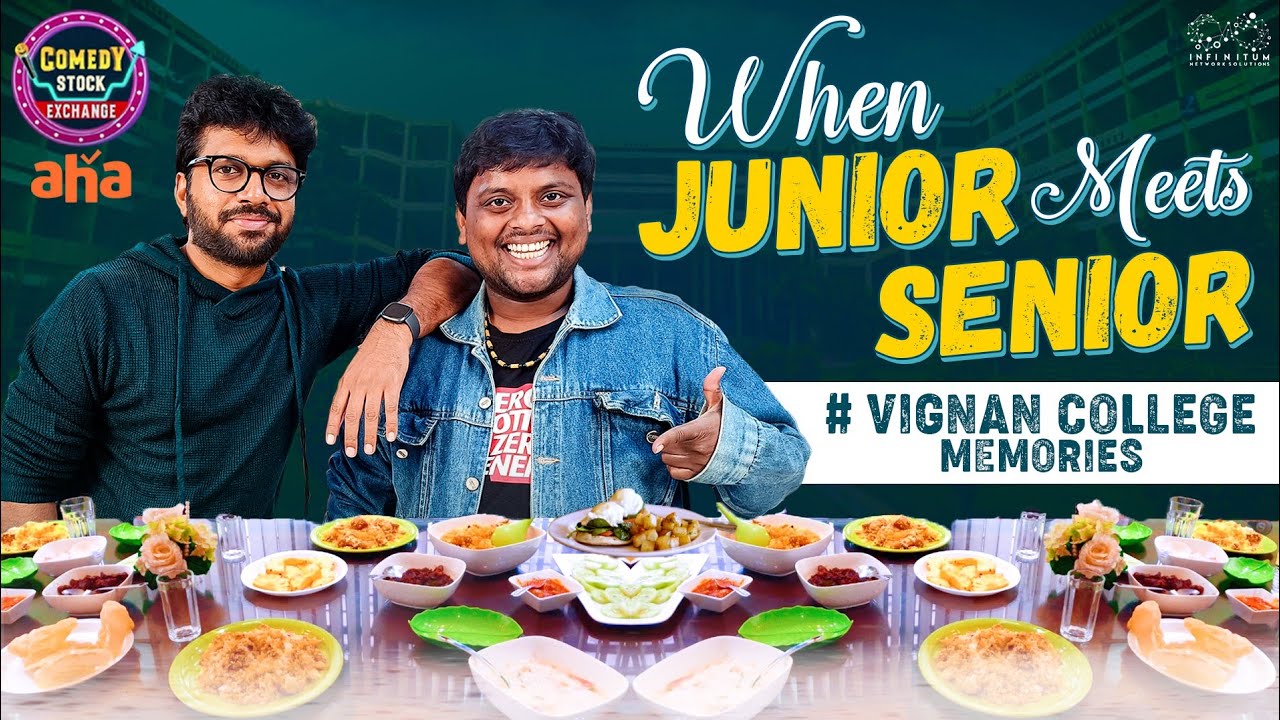 Junior Meets Senior | Lunch with ANIL RAVIPUDI | TastyTeja |  | AHA | Infinitum